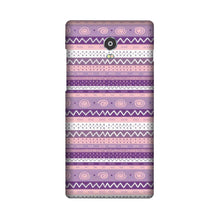 Zigzag line pattern3 Mobile Back Case for Lenovo Vibe P1 (Design - 11)