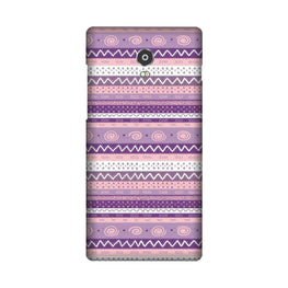 Zigzag line pattern3 Case for Lenovo Vibe P1