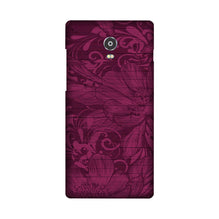 Purple Backround Mobile Back Case for Lenovo Vibe P1 (Design - 22)