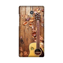 Guitar Mobile Back Case for Lenovo Vibe P1 (Design - 43)