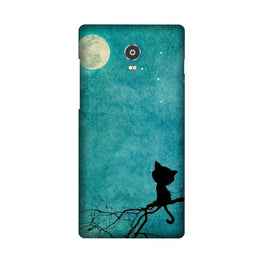 Moon cat Case for Lenovo Vibe P1
