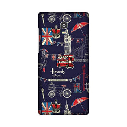 Love London Case for Lenovo Vibe P1