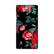 Red Rose2 Mobile Back Case for Lenovo Vibe P1 (Design - 81)