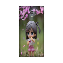 Cute Girl Mobile Back Case for Lenovo Vibe P1 (Design - 92)