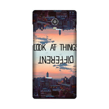 Look at things different Mobile Back Case for Lenovo Vibe P1 (Design - 99)