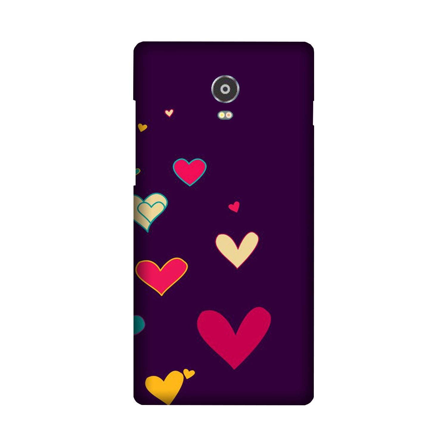 Purple Background Case for Lenovo Vibe P1(Design - 107)