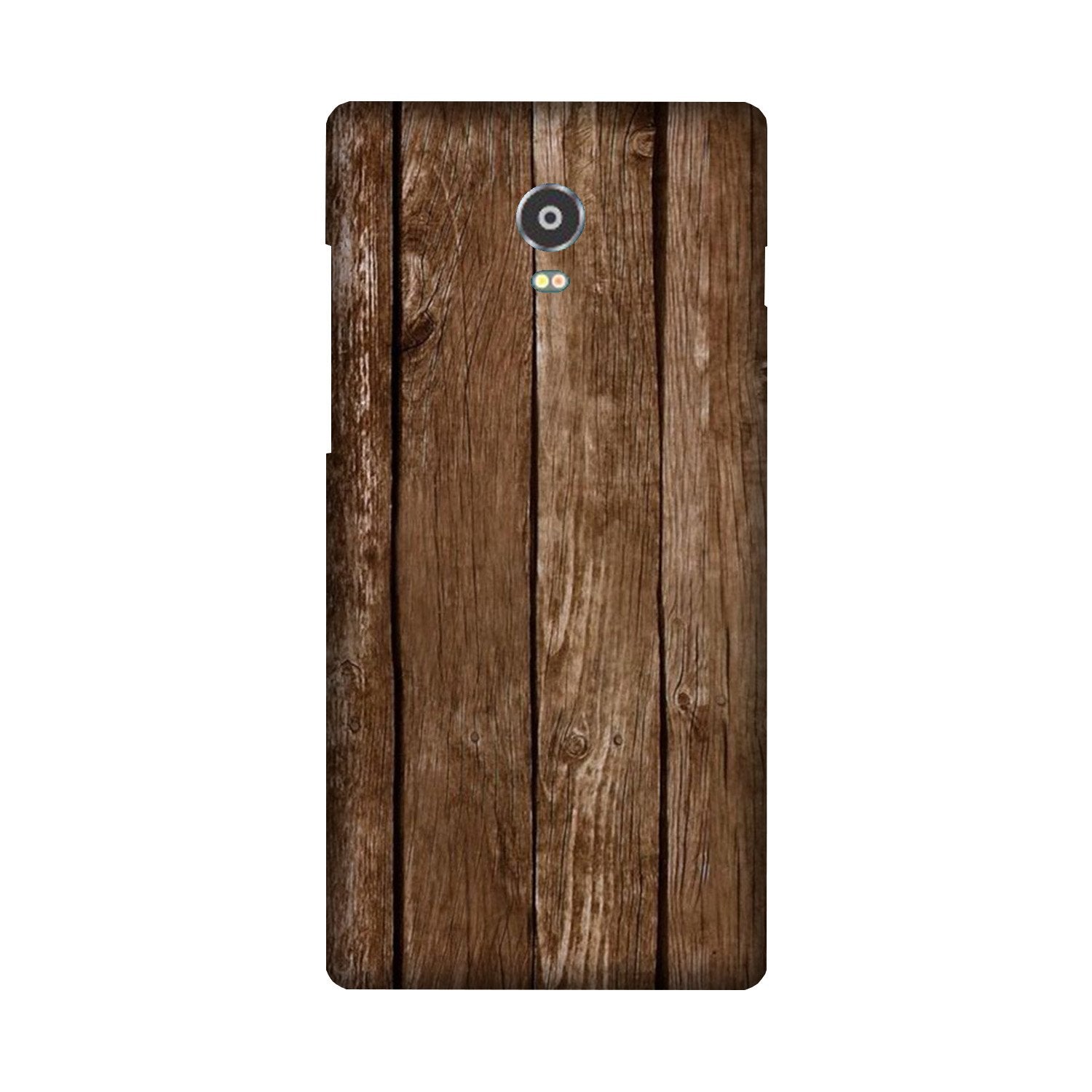Wooden Look Case for Lenovo Vibe P1  (Design - 112)