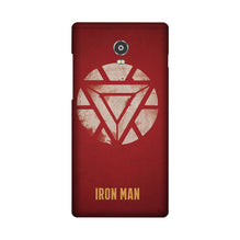 Iron Man Superhero Mobile Back Case for Lenovo Vibe P1  (Design - 115)
