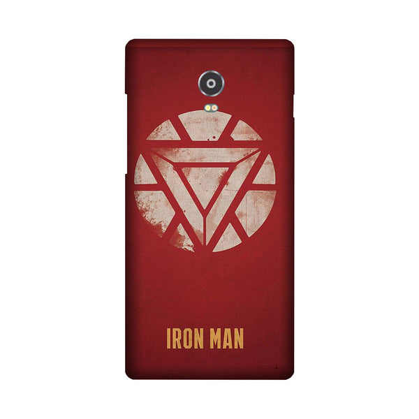 Iron Man Superhero Case for Lenovo Vibe P1  (Design - 115)