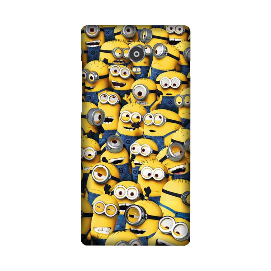 Minions Case for Lenovo Vibe P1  (Design - 126)