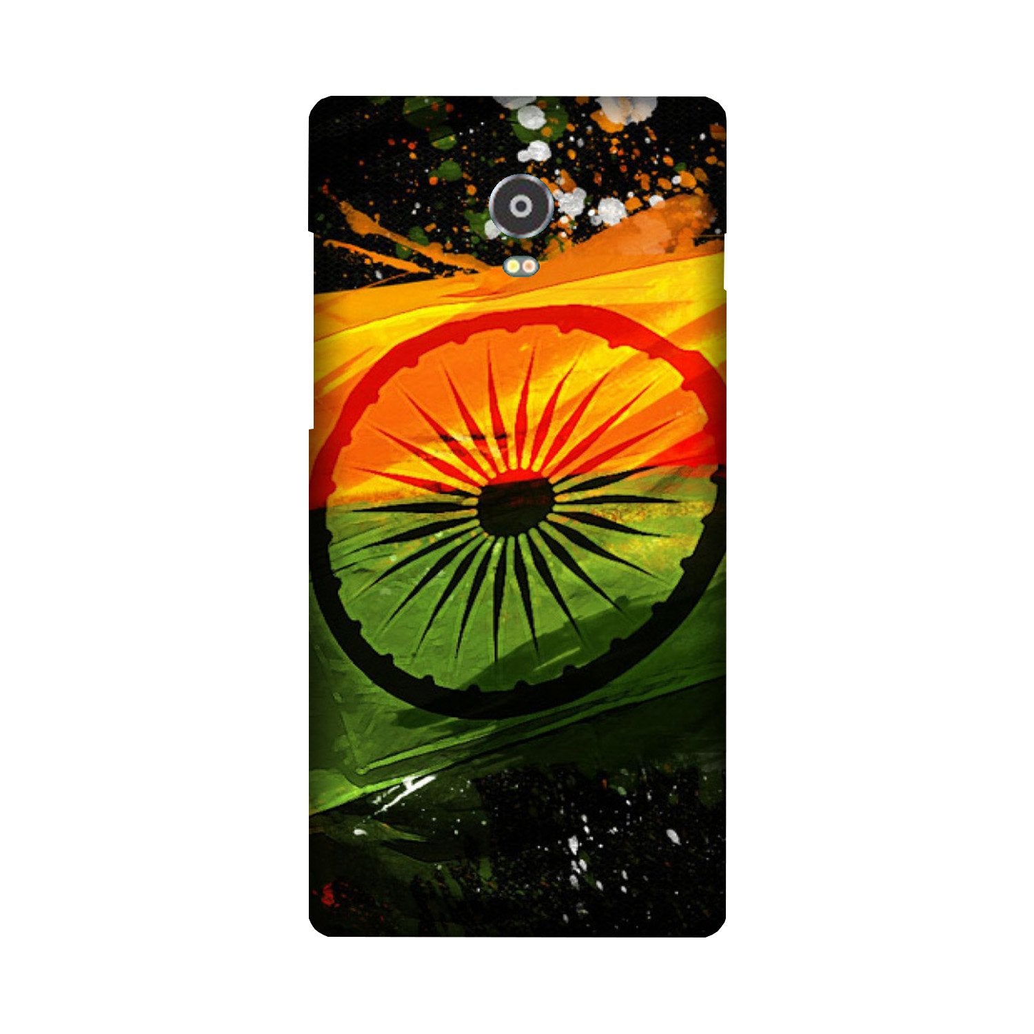 Indian Flag Case for Lenovo Vibe P1  (Design - 137)