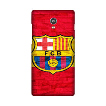 FCB Football Mobile Back Case for Lenovo Vibe P1  (Design - 174)