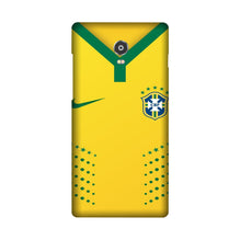 Brazil Mobile Back Case for Lenovo Vibe P1  (Design - 176)