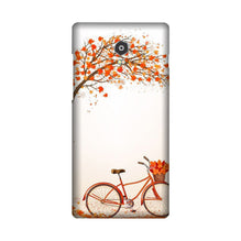 Bicycle Mobile Back Case for Lenovo Vibe P1 (Design - 192)