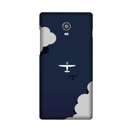 Clouds Plane Case for Lenovo Vibe P1 (Design - 196)