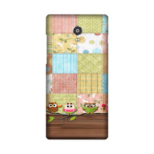 Owls Mobile Back Case for Lenovo Vibe P1 (Design - 202)