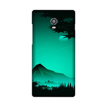 Moon Mountain Mobile Back Case for Lenovo Vibe P1 (Design - 204)