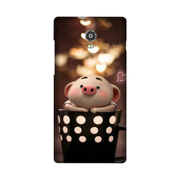 Cute Bunny Case for Lenovo Vibe P1 (Design No. 213)