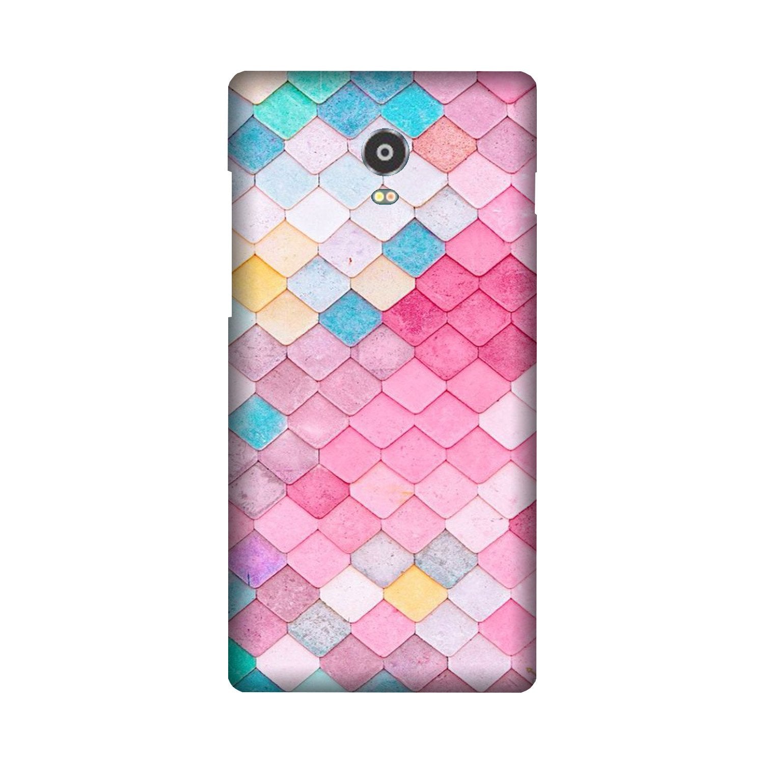 Pink Pattern Case for Lenovo Vibe P1 (Design No. 215)