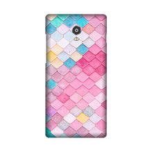 Pink Pattern Mobile Back Case for Lenovo Vibe P1 (Design - 215)