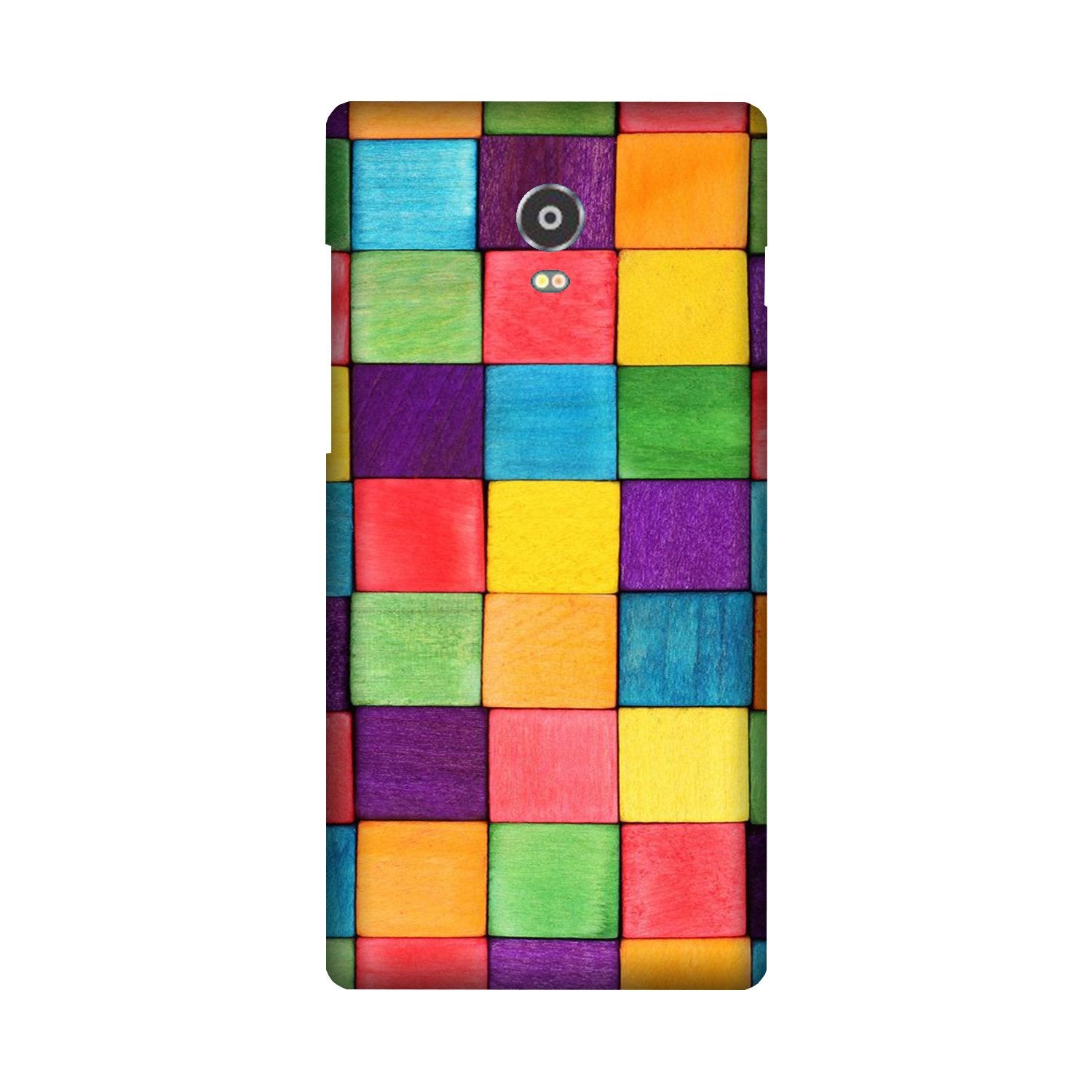 Colorful Square Case for Lenovo Vibe P1 (Design No. 218)