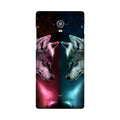Wolf fight Case for Lenovo Vibe P1 (Design No. 221)