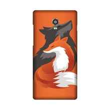 Wolf  Mobile Back Case for Lenovo Vibe P1 (Design - 224)