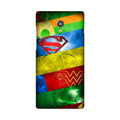 Superheros Logo Case for Lenovo Vibe P1 (Design No. 251)