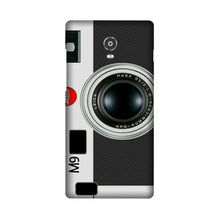 Camera Mobile Back Case for Lenovo Vibe P1 (Design - 257)