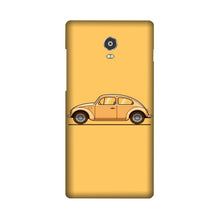 Vintage Car Mobile Back Case for Lenovo Vibe P1 (Design - 262)