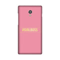 Girl Boss Pink Case for Lenovo Vibe P1 (Design No. 263)