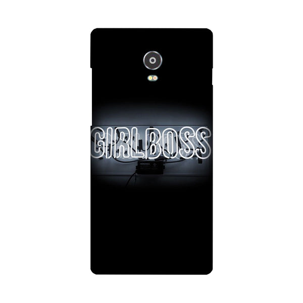 Girl Boss Black Case for Lenovo Vibe P1 (Design No. 268)