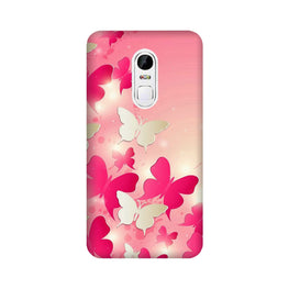 White Pick Butterflies Case for Lenovo Vibe X3
