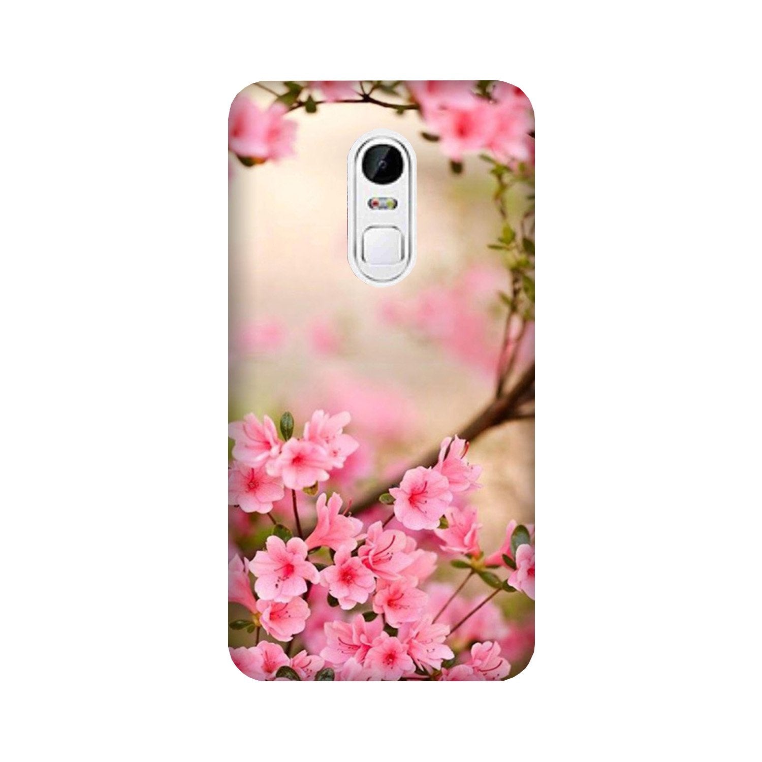 Pink flowers Case for Lenovo Vibe X3
