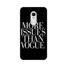 More Issues than Vague Mobile Back Case for Lenovo Vibe X3 (Design - 74)
