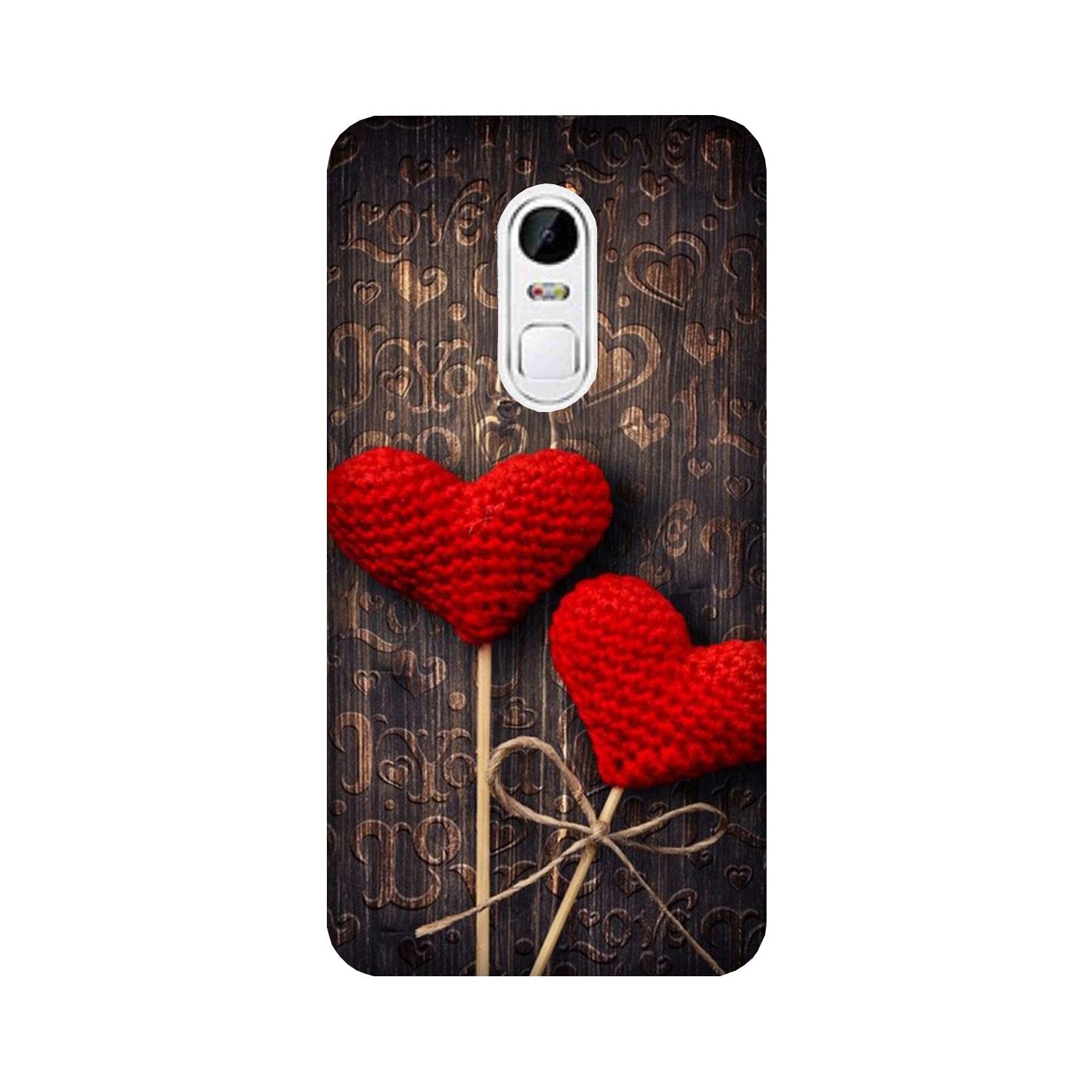 Red Hearts Case for Lenovo Vibe X3