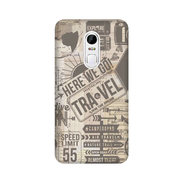Travel Case for Lenovo Vibe X3  (Design - 104)