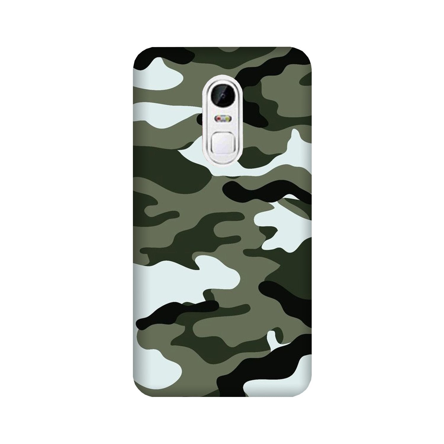 Army Camouflage Case for Lenovo Vibe X3  (Design - 108)