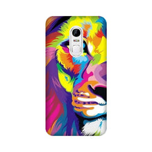 Colorful Lion Mobile Back Case for Lenovo Vibe X3  (Design - 110)