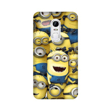 Minions Mobile Back Case for Lenovo Vibe X3  (Design - 127)