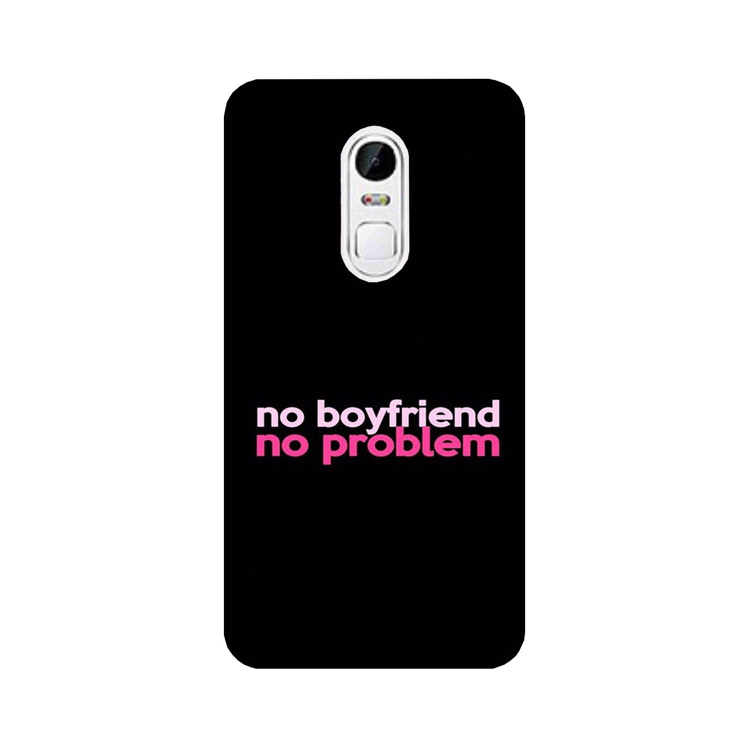 No Boyfriend No problem Case for Lenovo Vibe X3(Design - 138)