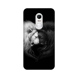 Dark White Lion Case for Lenovo Vibe X3(Design - 140)