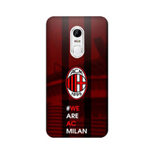 AC Milan Mobile Back Case for Lenovo Vibe X3  (Design - 155)