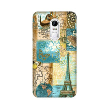 Travel Eiffel Tower Mobile Back Case for Lenovo Vibe X3 (Design - 206)