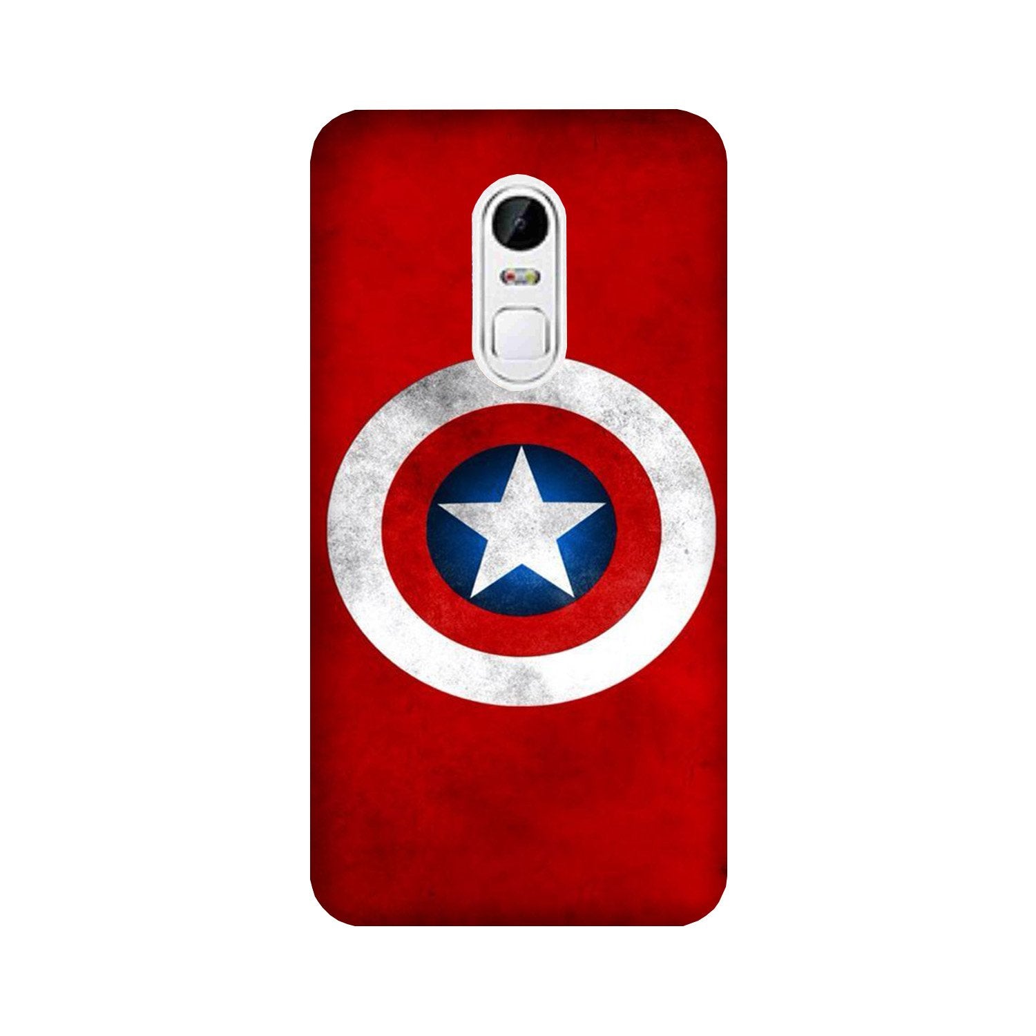 Captain America Case for Lenovo Vibe X3 (Design No. 249)