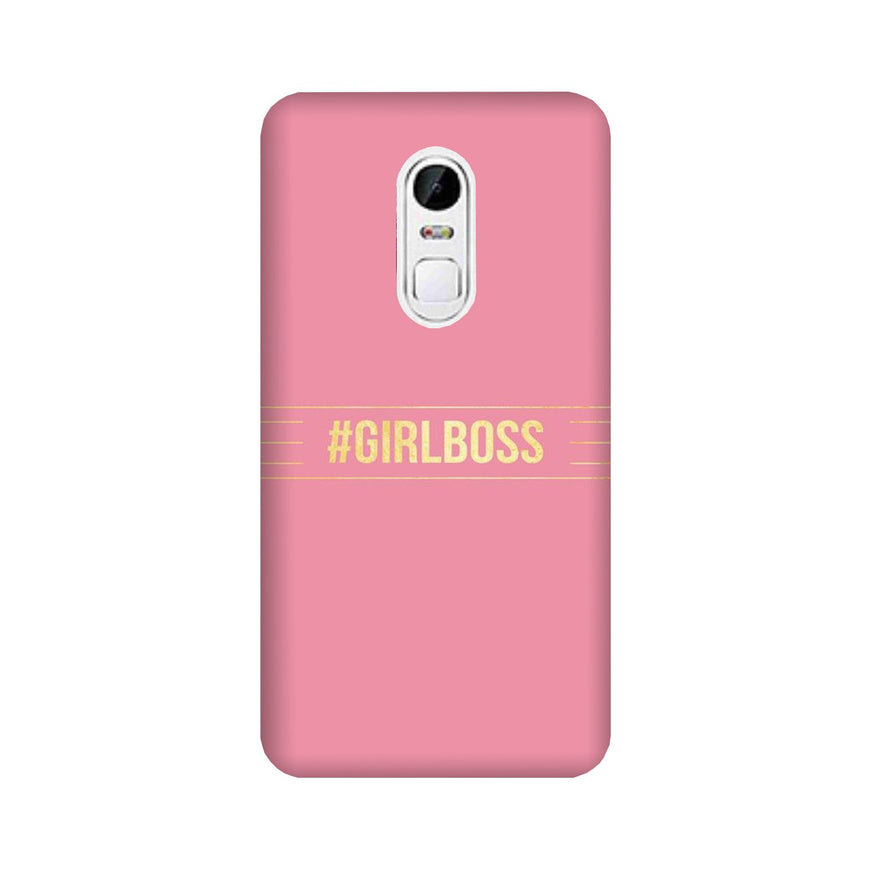 Girl Boss Pink Case for Lenovo Vibe X3 (Design No. 263)