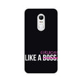 Like a Girl Boss Case for Lenovo Vibe X3 (Design No. 265)