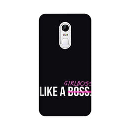 Like a Girl Boss Case for Lenovo Vibe X3 (Design No. 265)
