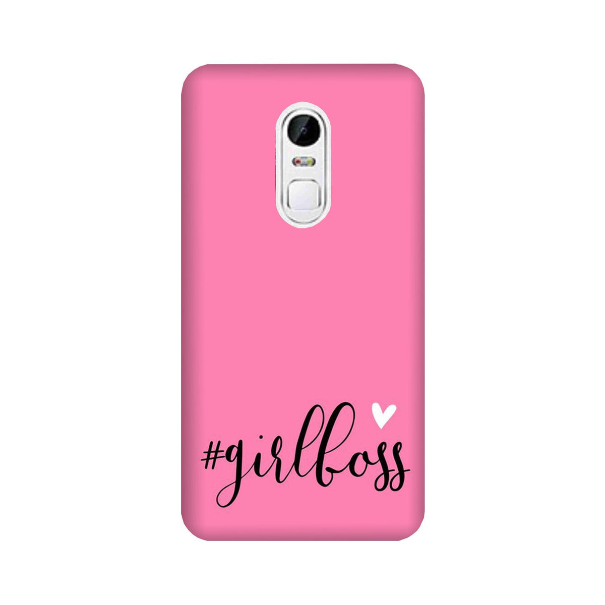 Girl Boss Pink Case for Lenovo Vibe X3 (Design No. 269)