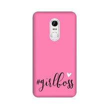 Girl Boss Pink Mobile Back Case for Lenovo Vibe X3 (Design - 269)
